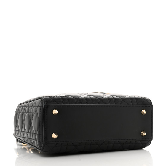 【ヴィンテージ】Rank:S☆Dior Black Large Cannage バック ll11487_dior_purple_lady_dior-