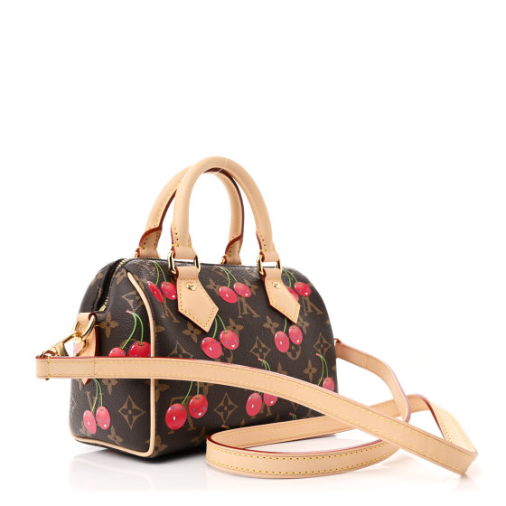 LOUIS VUITTON LV X TM Monogram Cerises Speedy Bandouliere 20