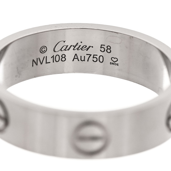 Cartier ラブリング　58 Cartier Love Ring 58 - Designer WishBags