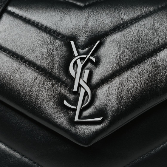 Saint Laurent ショルダーバッグ BoMmgVicky S2AbrasivatoOxford Saint Laurent - Vicky Red Matelassé Small Shoulder Bag