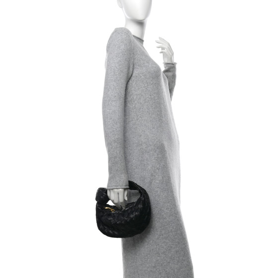 ハンドバッグ Bottega Veneta Jodie Mini Handbag In Intrecciato Nappa BOTTEGA VENETA Nappa Intrecciato Mini Jodie Sandalwood