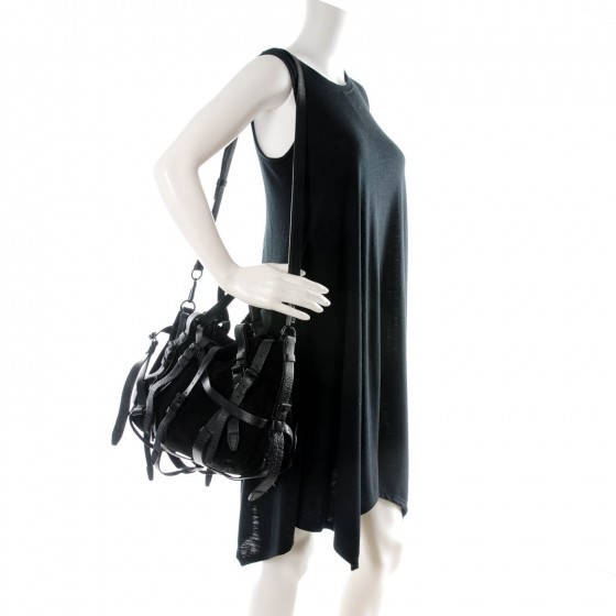00’s Alexander Wang Kirsten Satchel Bag ALEXANDER WANG Suede Kirsten Satchel Grey 48112 | FASHIONPHILE