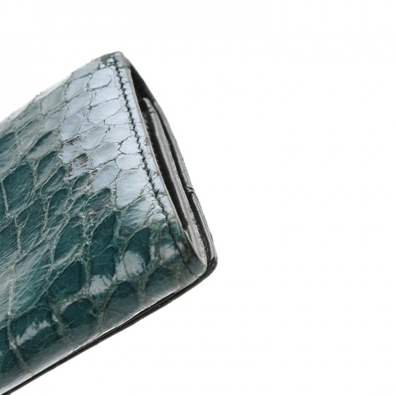 小物 miu miu leather wallet dark green MIU MIU Vernice Lizard Embossed Wallet Mango 1403968