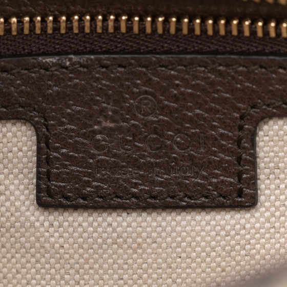 GUCCI エプロン GUCCI GG Supreme Monogram Textured Dollar Calfskin Blondie