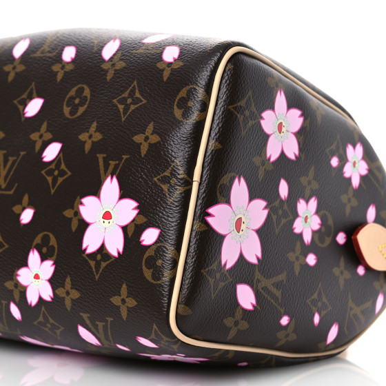 サクラモチ LOUIS VUITTON LV X TM Monogram Cherry Blossom Speedy