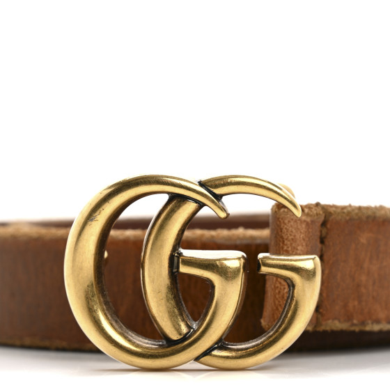 GUCCI ベルト 80/32 GUCCI シグネチャーレザーベルト 80-32