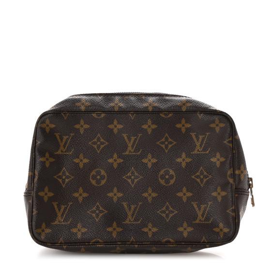 【希少】 LOUIS VUITTON Monogram Toilette Trousse 23 ポーチ Trousse Toilette 28 Monogram Canvas Cosmetic Pouch – Poshbag