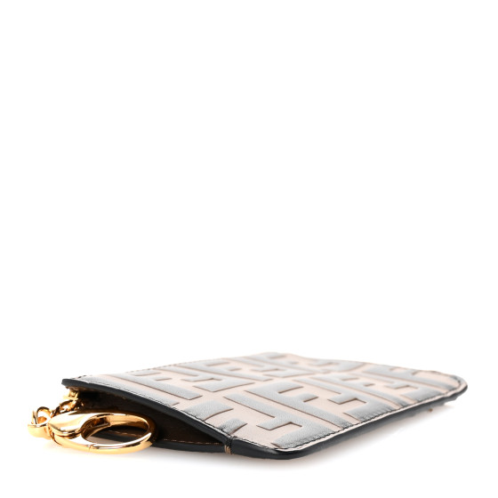 tomoe8686❣️ FENDI Vitello Soft F is Fendi Bi-Color FF 1974 Embossed Key