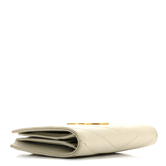 SAINT LAURENT Grain De Poudre Matelasse Chevron Monogram