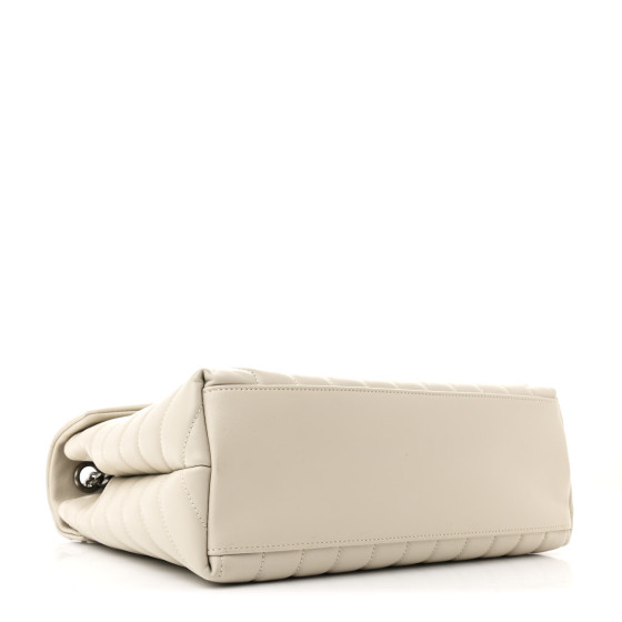 【関税・送料込】Saint Laurent LOULOU MEDIUM マトラッセ 白 LOULOU medium in MATELASSÉ lambskin | Saint Laurent | YSL AT