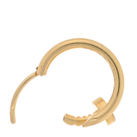 【Cartier】Juste un Clou シングル ピアス 18K gold 送料込み Cartier】Juste un Clou シングル ピアス 18K gold 送料込み