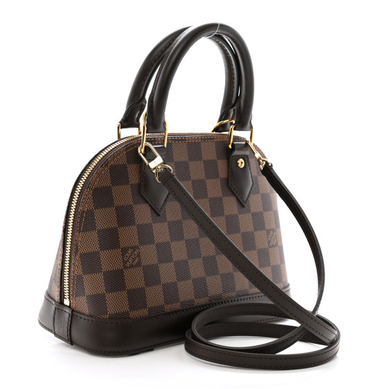 LOUIS VUITTON Damier Ebene Alma BB 1681926 | FASHIONPHILE