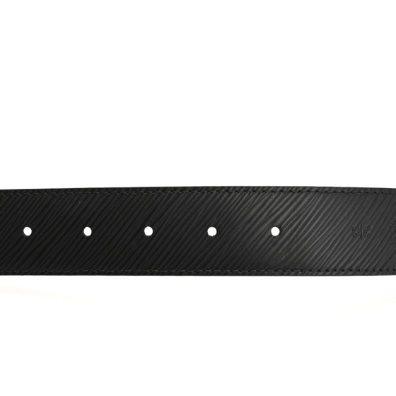 LOUIS VUITTON Monogram Epi 35mm LV Circle Reversible Belt 95