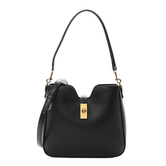 希少品 入手困難【CELINE】Sac Small Camille 16 softcalf black CELINE Smooth Calfskin Small Camille 16 Soft Bag Black