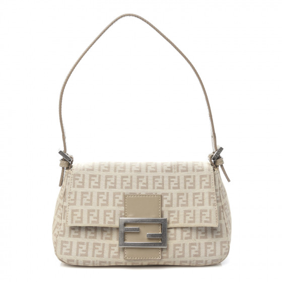 ハンドバッグ FENDI 'Mamma Baguette Small' handbag Beige Mamma Baguette Small Leather Beige | Fendi