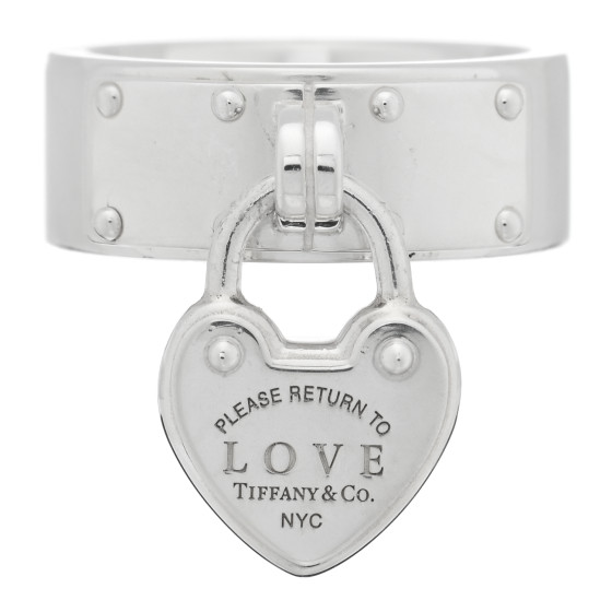 【AAA】Tiffany Lock Ring 7.5 RG 16号 Tiffany Lock Ring 7.5 RG ロックリング 16号