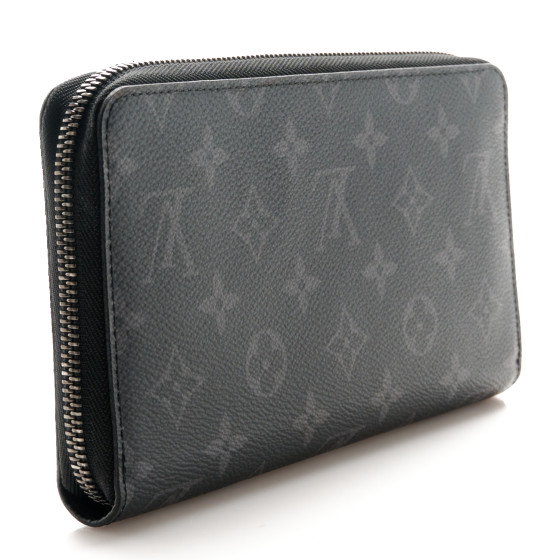 LOUIS VUITTON Monogram Eclipse Zippy Organizer Wallet