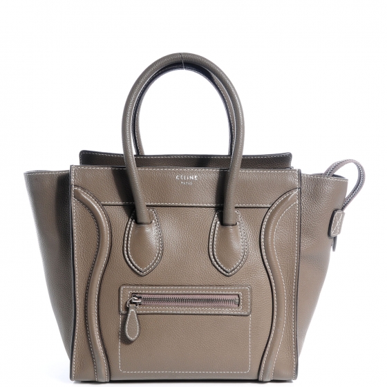 celine micro luggage souris