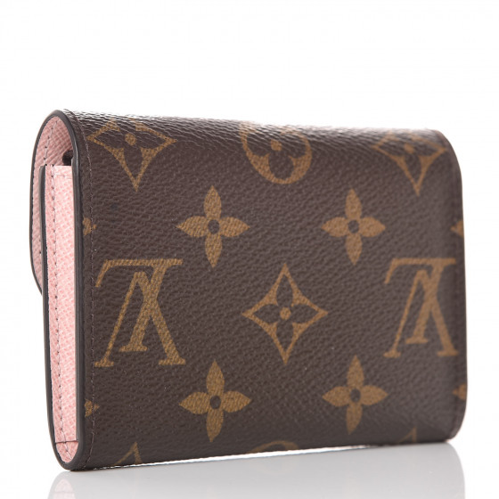 LOUIS VUITTON Monogram Rosalie Coin Purse Rose Ballerine