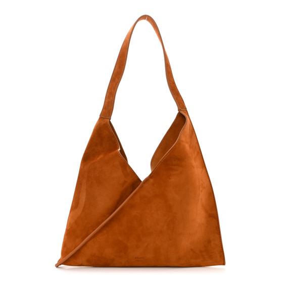 「KHAITE」SARA スエード トートバッグ KHAITE 'The Small Sara' Calfskin Suede Tote Bag Black $1680+