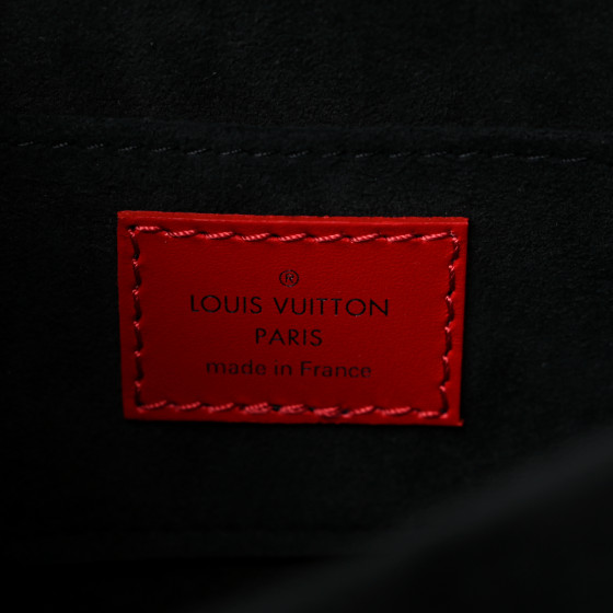 LOUIS VUITTON Patent Calfskin Monogram Lace Dauphine Mini