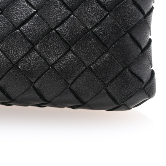 ポーチ Bottega Veneta Black Nappa Leather Pouch Bottega Veneta Black Nappa Leather Pouch | italist
