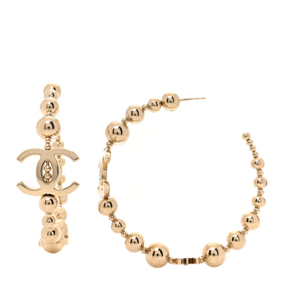 アクセサリー Charlee earring M brass Hazel Classic Glitz Gold-Tone Brass Stud Earrings