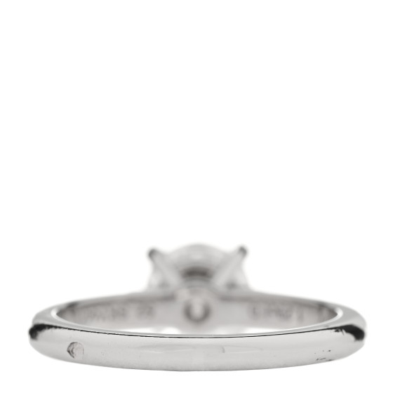 CARTIER Platinum Diamond 1.29ct 1895 Solitaire Engagement