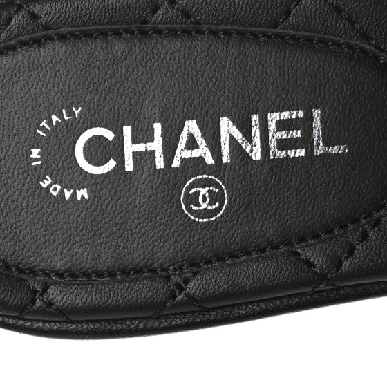 ❣️CHANEL♡キャンドルsetCHANELロゴBlack❣️ Chanel Black CC Logo sandals – Savonches