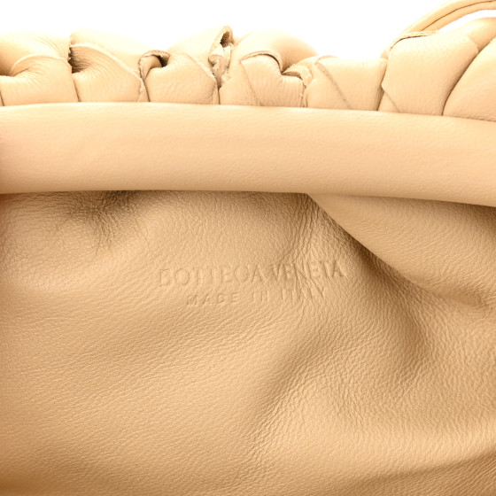 BOTTEGA VENETA Nappa Intrecciato The Mini Pouch Porridge