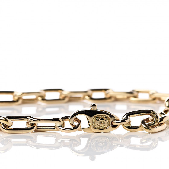 CARTIER 18K Yellow Gold Spartacus Link Chain Bracelet 848877