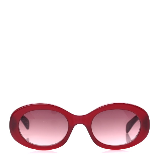 CELINE Acetate Triomphe 01 Sunglasses CL 40194U Milky