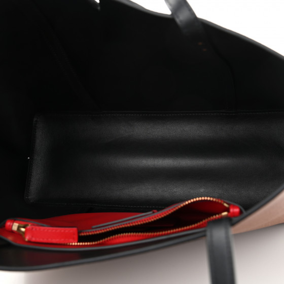 VALENTINO FILLME トート VALENTINO GARAVANI Calfskin Large Vlogo Fillme Tote Saddle