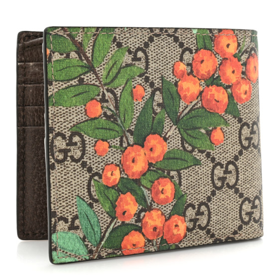 小物 GUCCI Tian Tropical Bird Bifold Wallet 小物 GUCCI Tian Tropical Bird Bifold Wallet GUCCI GG Supreme