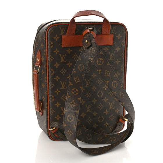 【ヴィンテージ】Rank:A☆Louis Vuitton Brown NBA リュック Louis Vuitton NBA Brown Monogram Backpack – Savonches