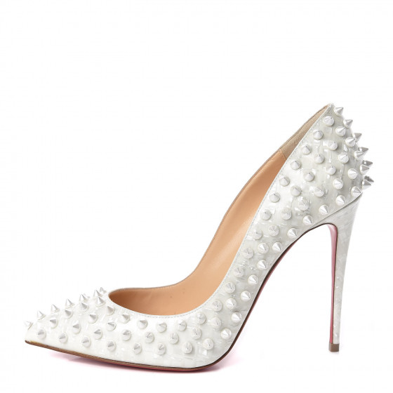 ルブタン　FOLLIES SPIKES 100 PATENT CHRISTIAN LOUBOUTIN Patent Follies Spikes 100 Pumps 37.5