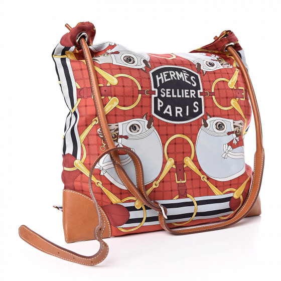 HERMES Silk Tatersale SilkyCity 33 PM Bag 423637 | FASHIONPHILE