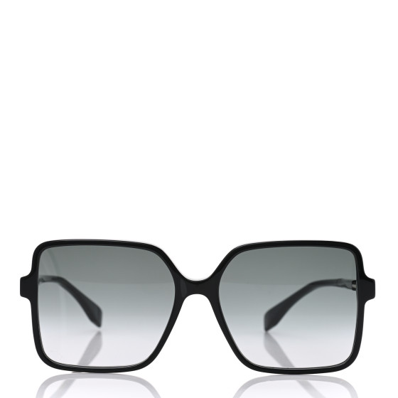 Fendi FF 0411/S ブラック サングラス FENDI Square Sunglasses FF 0411/S Black 1101571 | FASHIONPHILE