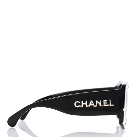 その他 CHANEL CHANEL Acetate CC Logo Square Sunglasses 71472 Black 1100903