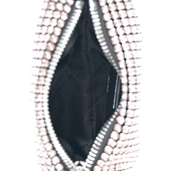 ALEXANDER WANG Mesh Crystal Rhinestone Mini Heiress Pouch