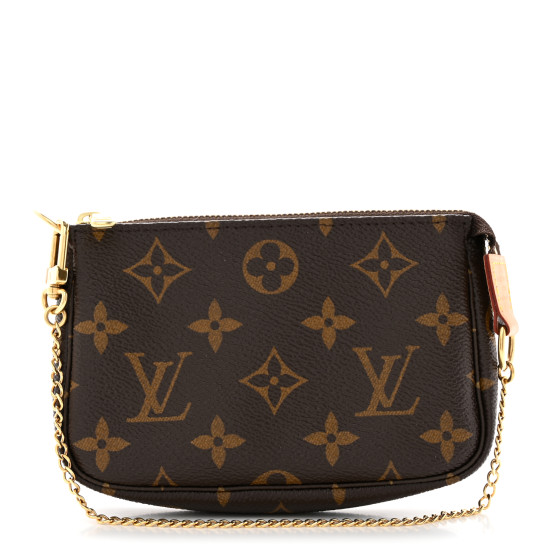 LOUIS VUITTON Monogram Mini Pochette Accessories