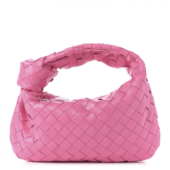 BOTTEGA VENETA Nappa Intrecciato Mini Jodie Pink 611586 ...