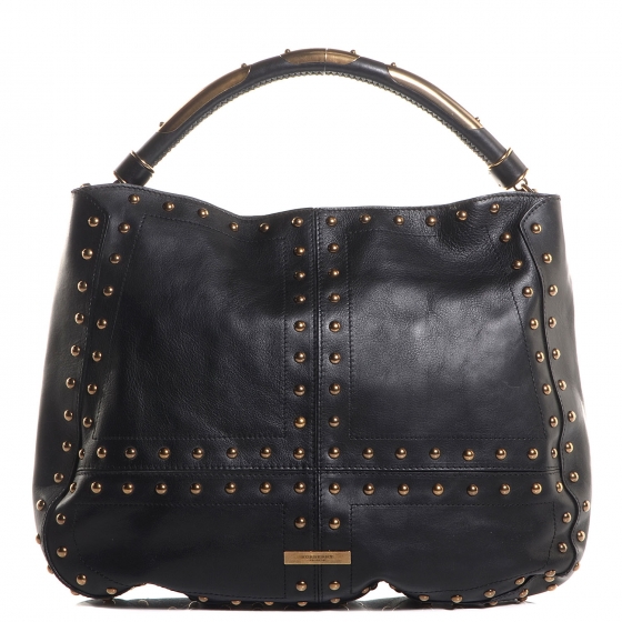ハンドバッグ BURBERRY BLACK LEATHER MEDIUM SWAN HANDBAG Burberry Black Leather Medium Swan Handbag | italist, ALWAYS