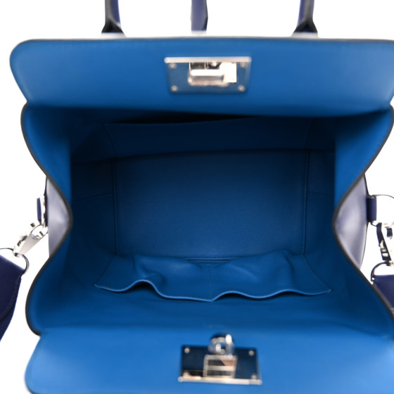 HERMES Swift Verso Toolbox 20 Bleu Sapphire Bleu Hydra