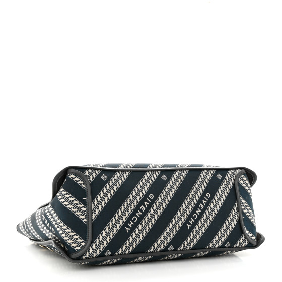 ★GIVENCHY★ BOND MEDIUM トートバッグ GIVENCHY Canvas Jacquard Medium Bond Tote Oil Blue 1439694