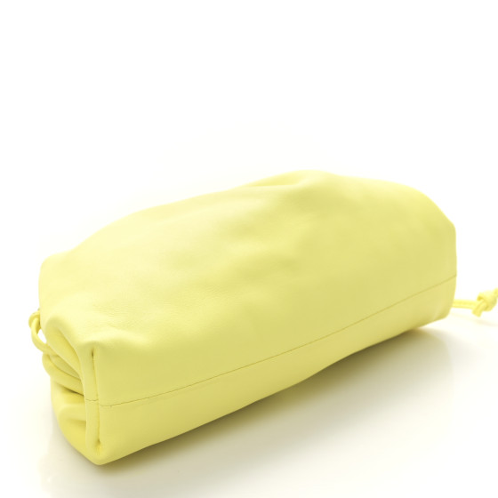 BOTTEGA VENETA Butter Calfskin The Mini Pouch Sherbert