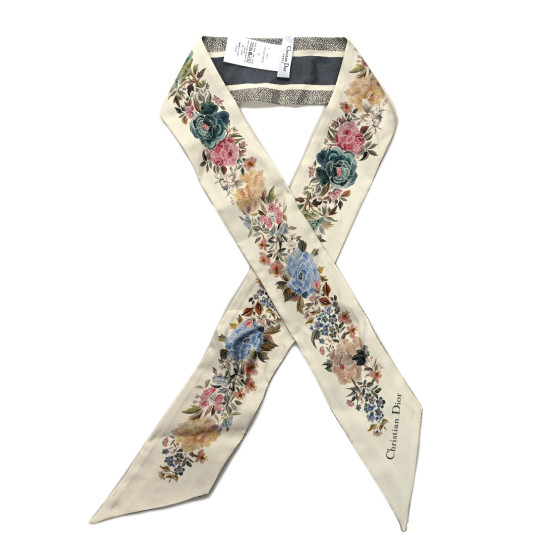Christian Dior スカーフ Christian Dior Mitza Scarf Lucky Dior Constellation Silk