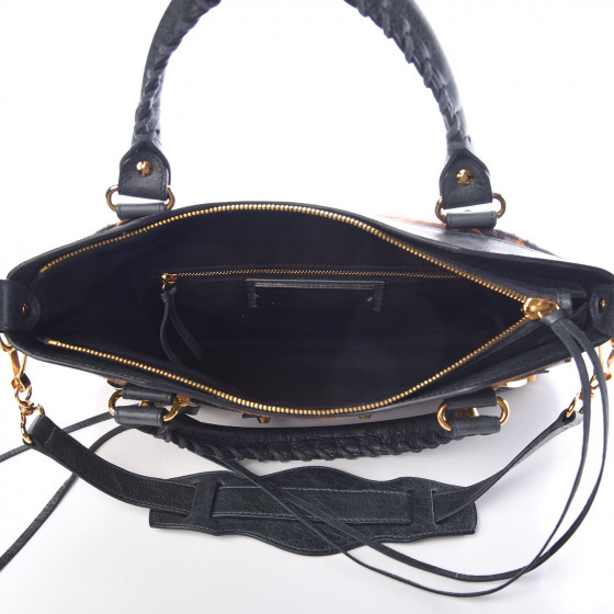 BALENCIAGA Pony Hair Calfskin Classic Hardware First
