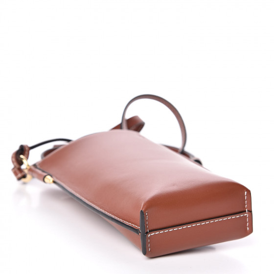 LOEWE Smooth Calfskin Gate Pocket Rust 501830 | FASHIONPHILE