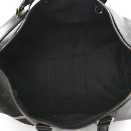LOUIS VUITTON FRAGMENT DESIGN キーポル45 Pre-Owned Hiroshi Fujiwara x Louis Vuitton Monogram Eclipse